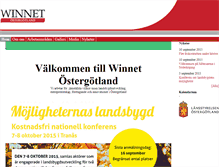 Tablet Screenshot of ostergotland.winnet.se