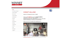 Desktop Screenshot of halland.winnet.se